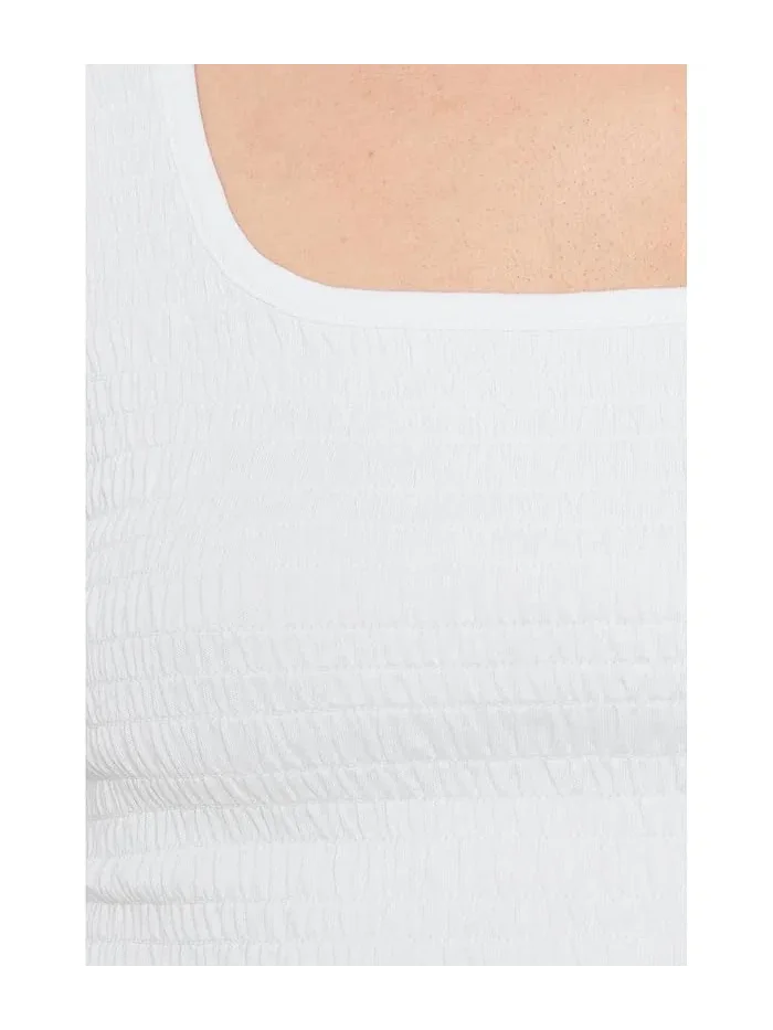 Топ с запахом Madewell — изображение 5 из 5, белый