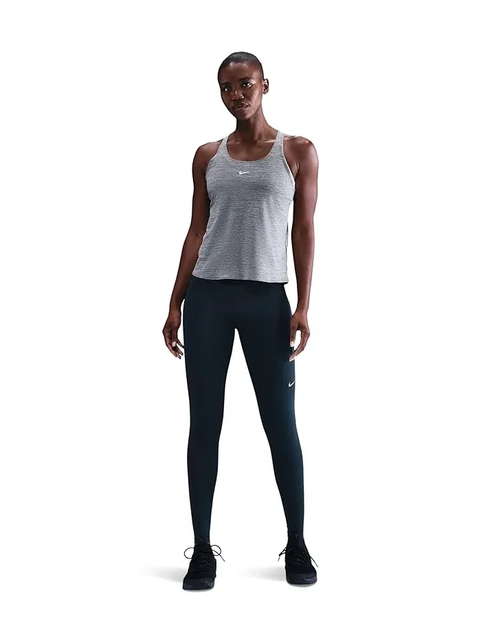 Топ Nike Pro Dri-FIT — изображение 2 из 4, серый//белый