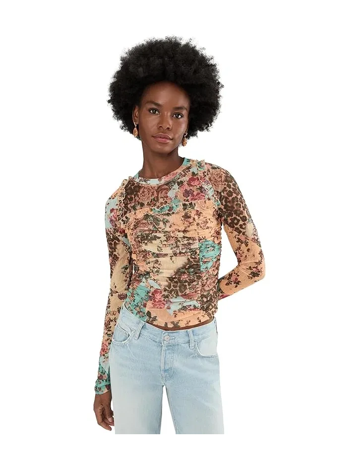 Топ с рукавами Ariana Free People