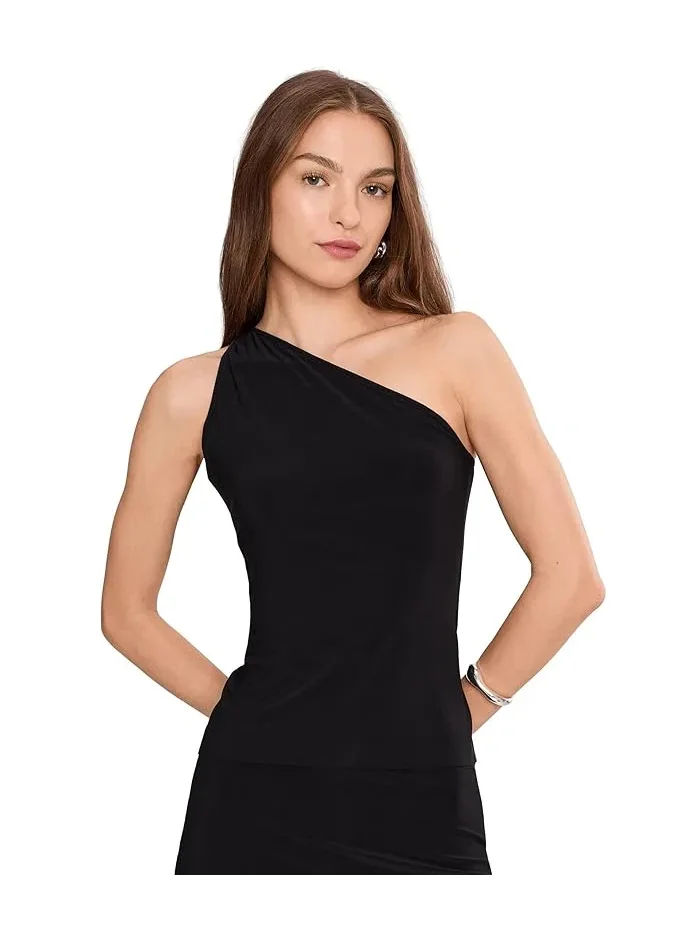 Топ Norma Kamali One Shoulder