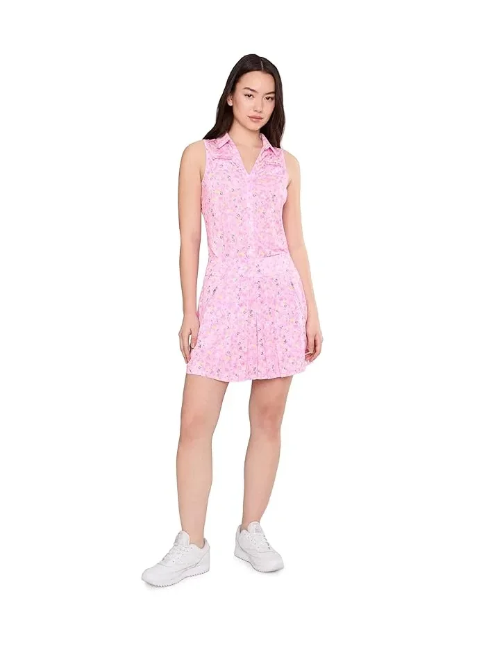 Топ с цветочным принтом Wildflower Print Sleeveless Jamie Sadock — изображение 2 из 5, розовый