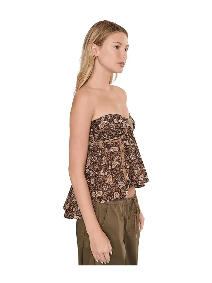 Топ Malia Tube Free People — изображение 3 из 5, черный