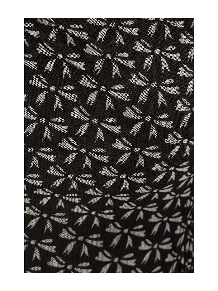 Топ Dottie Knit принт Free People — изображение 5 из 5, бежевый
