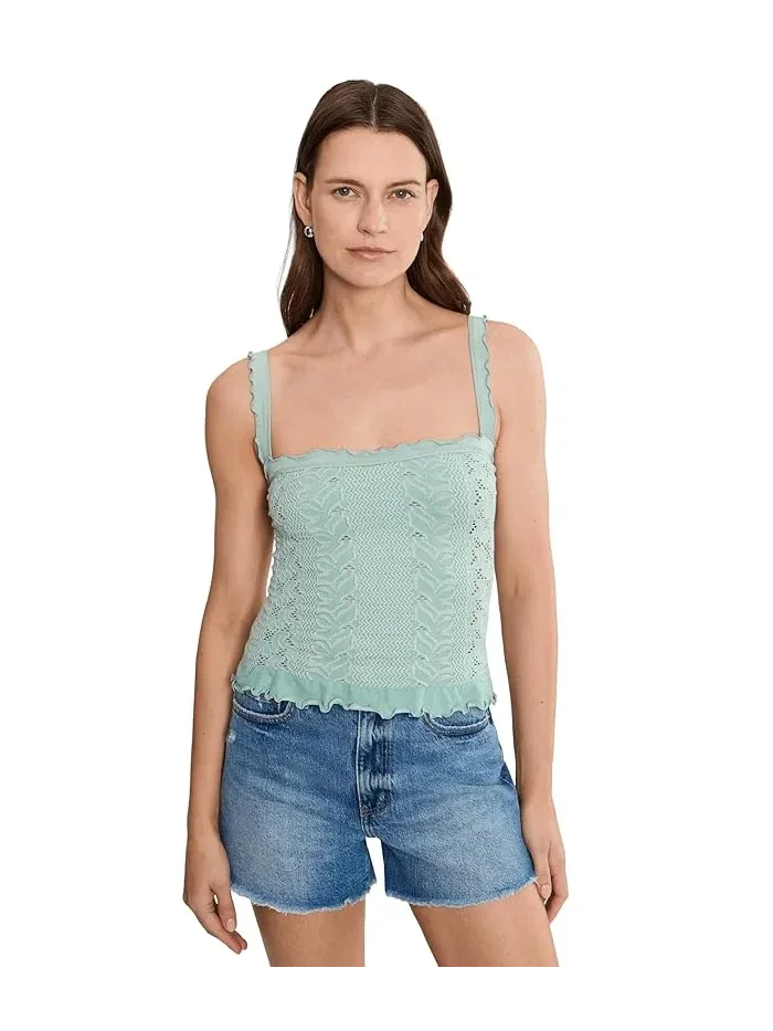 Топ So Soft Frill Square Neck Free People, FP Mermaids Tail