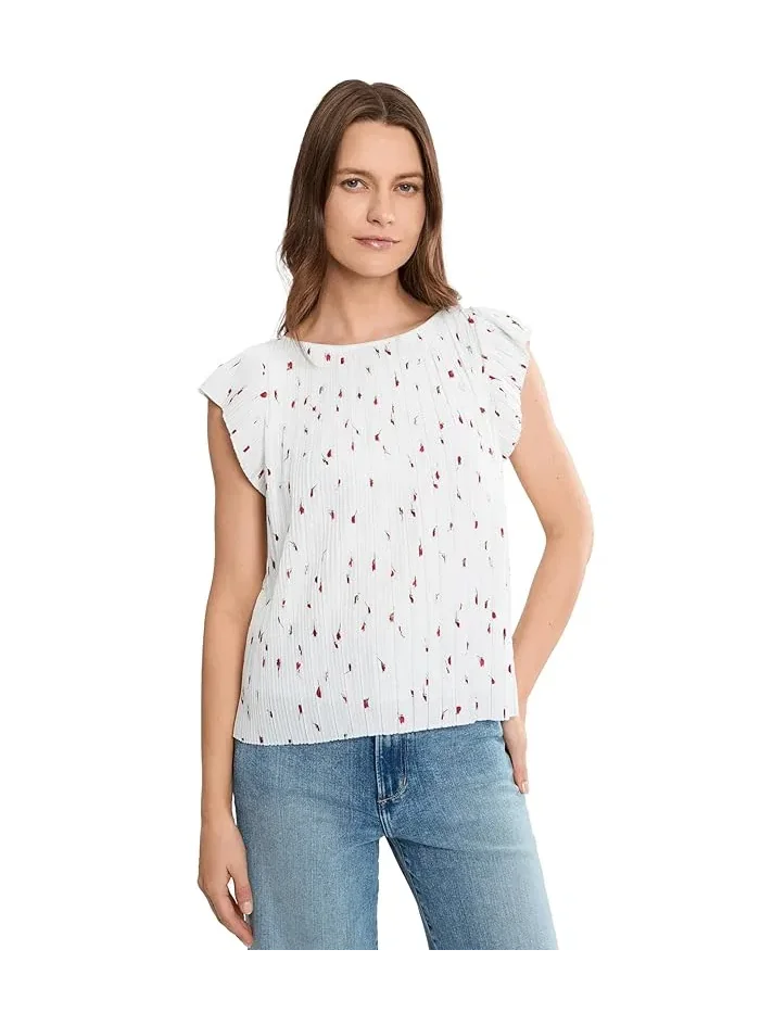 Топ Flutter Sleeve Boat Neck Knit Liverpool Los Angeles