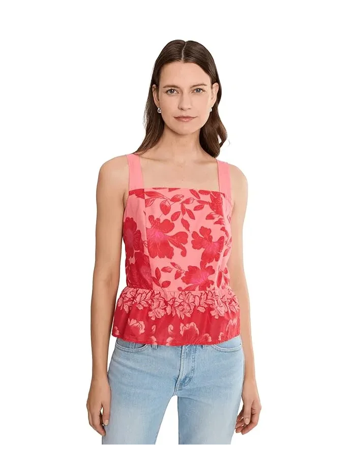 Топ Peplum Sleeveless Vince Camuto