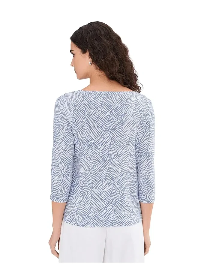 Топ Tommy Bahama Ashby Isles Porto Fronds 3/4 — изображение 4 из 5, синий