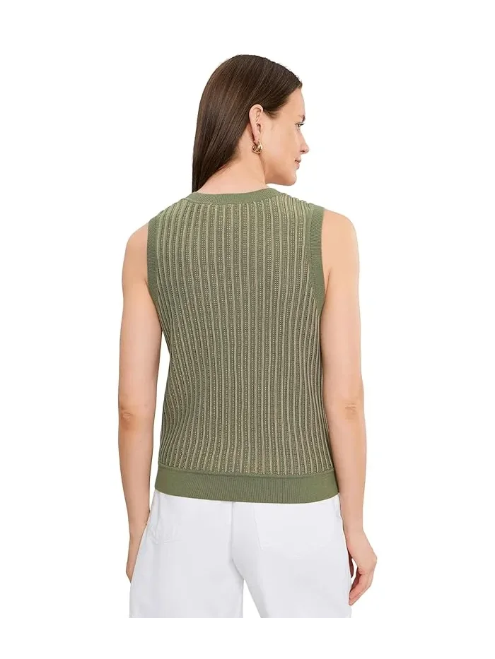 Топ Varley Aldcroft Stitch Knit — изображение 4 из 5, оливин