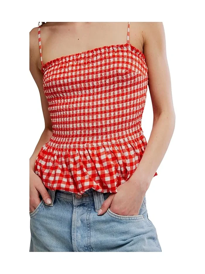 Топ Sundance Tank Free People — изображение 3 из 3, красный