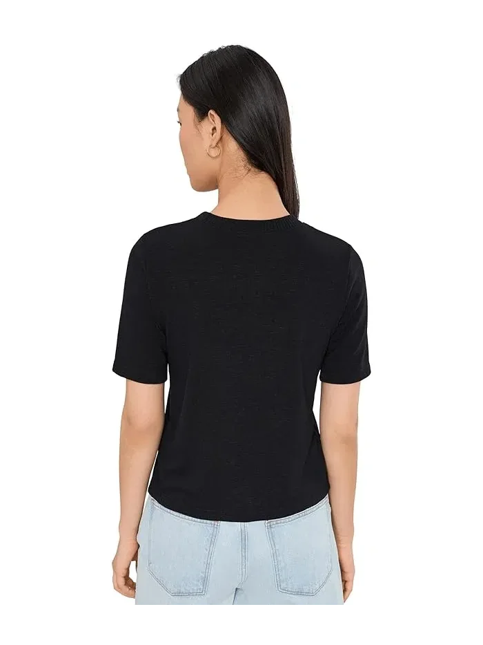 Топ Frankie Crew Neck Michael Stars — изображение 4 из 5, черный