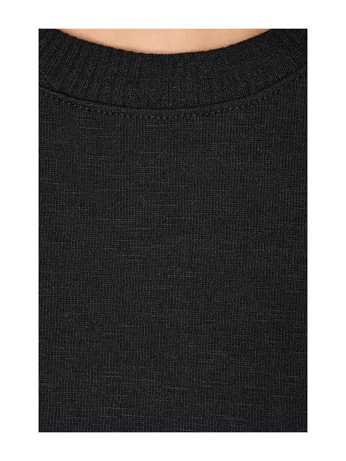 Топ Frankie Crew Neck Michael Stars — изображение 5 из 5, черный