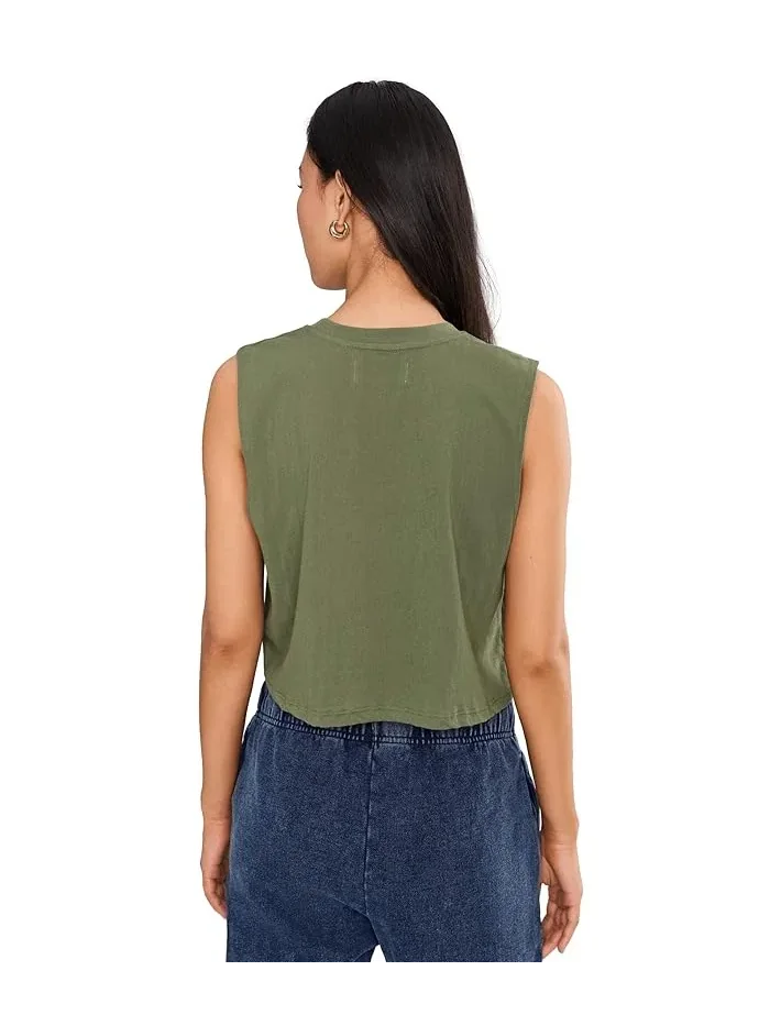 Топ Spiritual Gangster Stargazer Spirit Crop Tank — изображение 4 из 5, зеленый