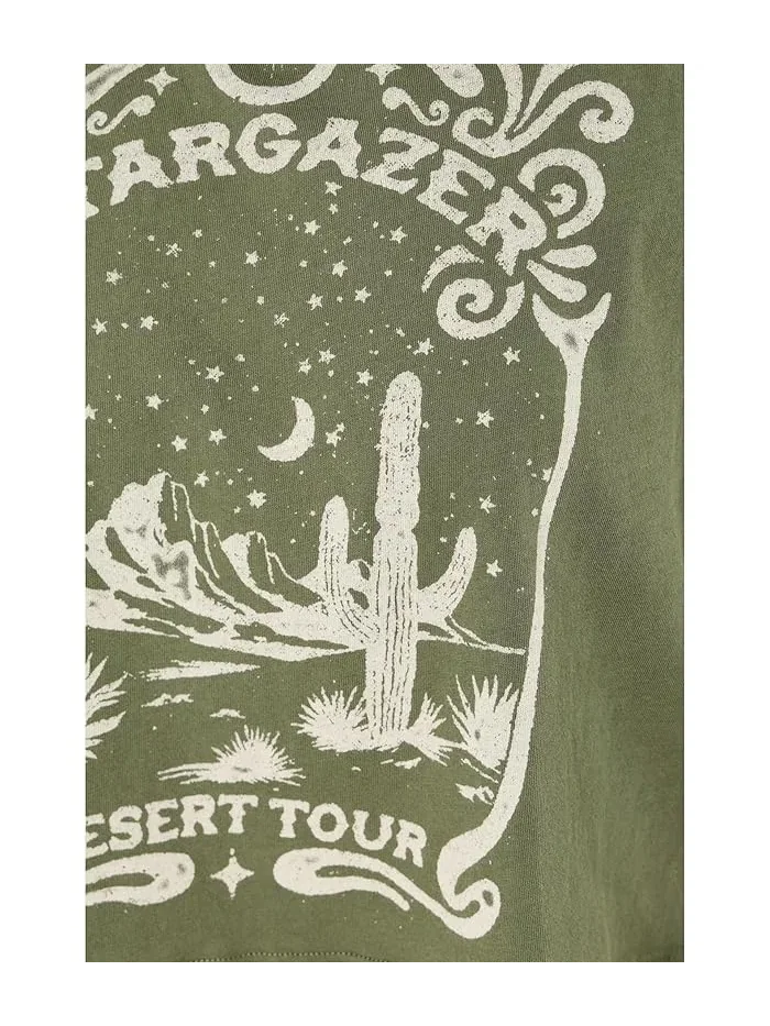 Топ Spiritual Gangster Stargazer Spirit Crop Tank — изображение 5 из 5, зеленый