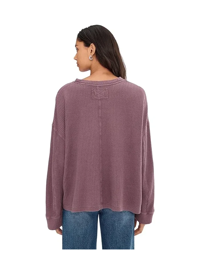 Термофутболка с карманом Dawson Free People — изображение 4 из 5, фиолетовый