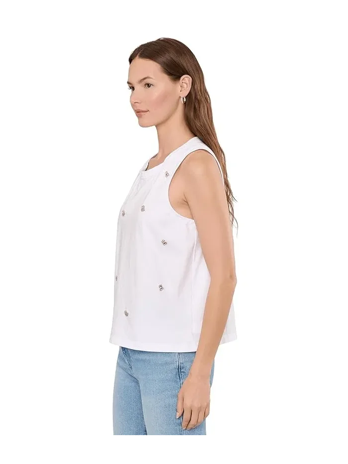 Топ Campari Embellished Tank Sanctuary — изображение 3 из 5, белый