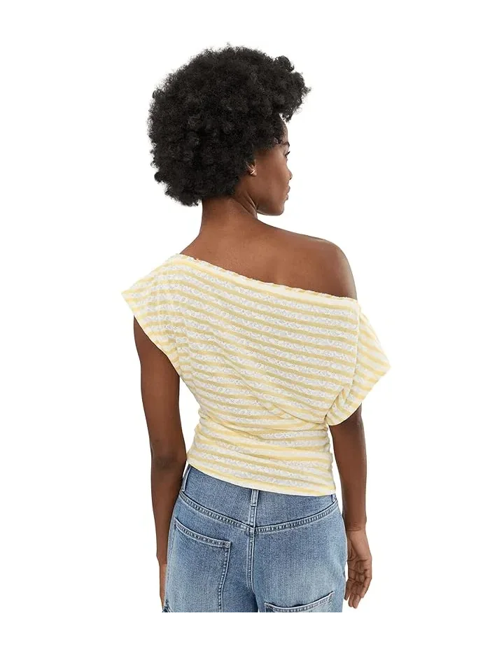 Топ с полосками Ellie Free People, Sicilian Combo — изображение 4 из 5, сицилианские тона