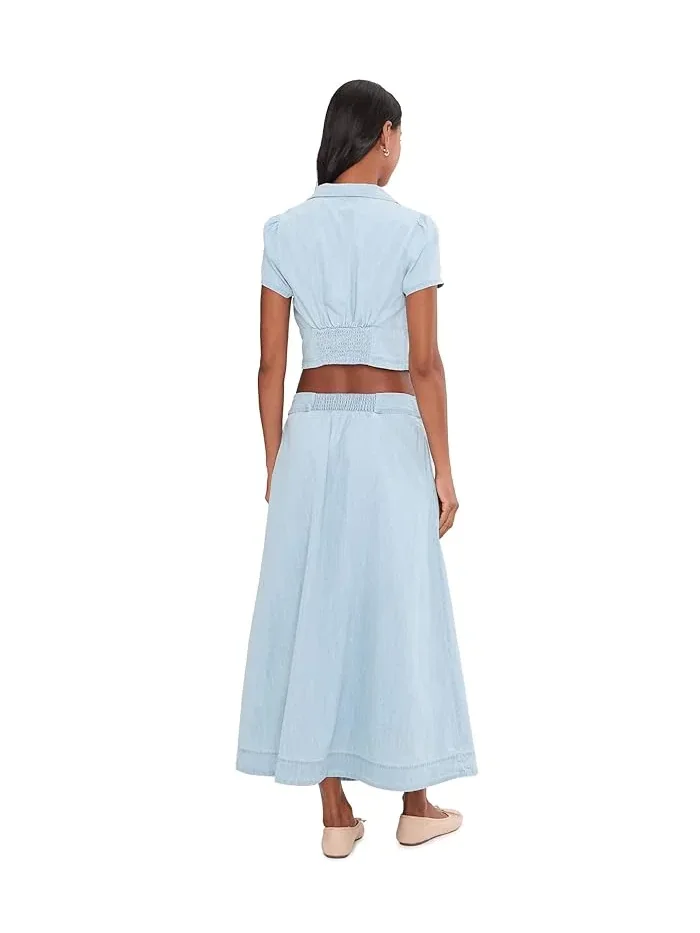 Топ и юбка сет Easy Does It Set Free People — изображение 4 из 5, черный