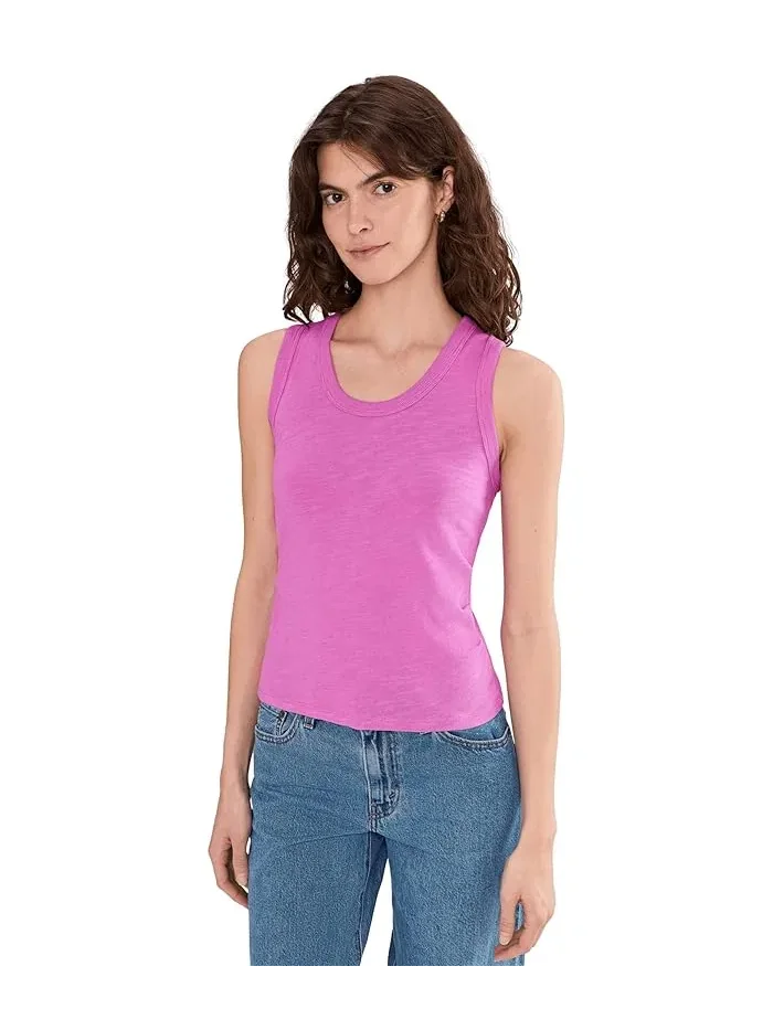 Топ с боковыми складками Vintage Side Pleat Tank Lilla P