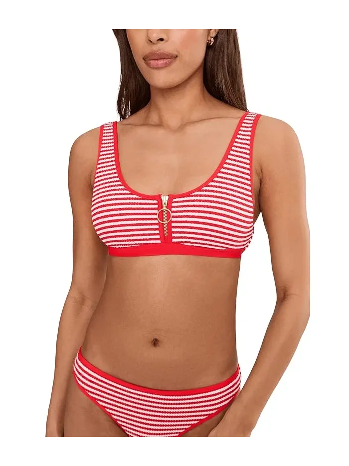Топ с застежкой-молнией Club House Seafolly