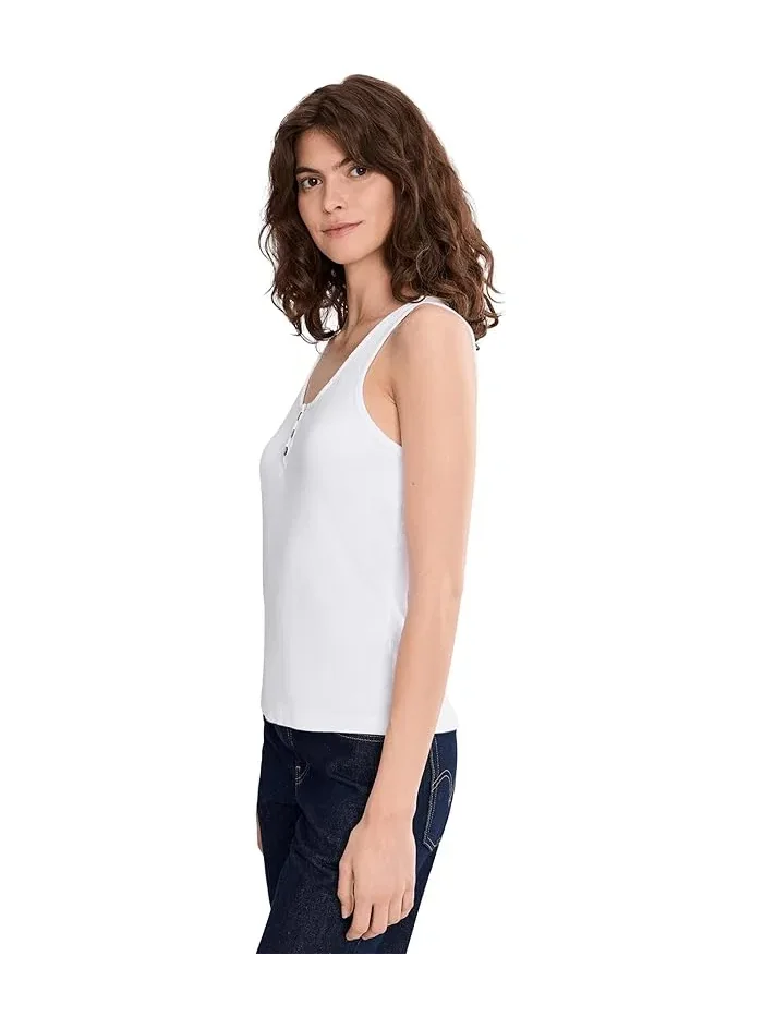 Топ Henley Michael Stars — изображение 3 из 5, белый