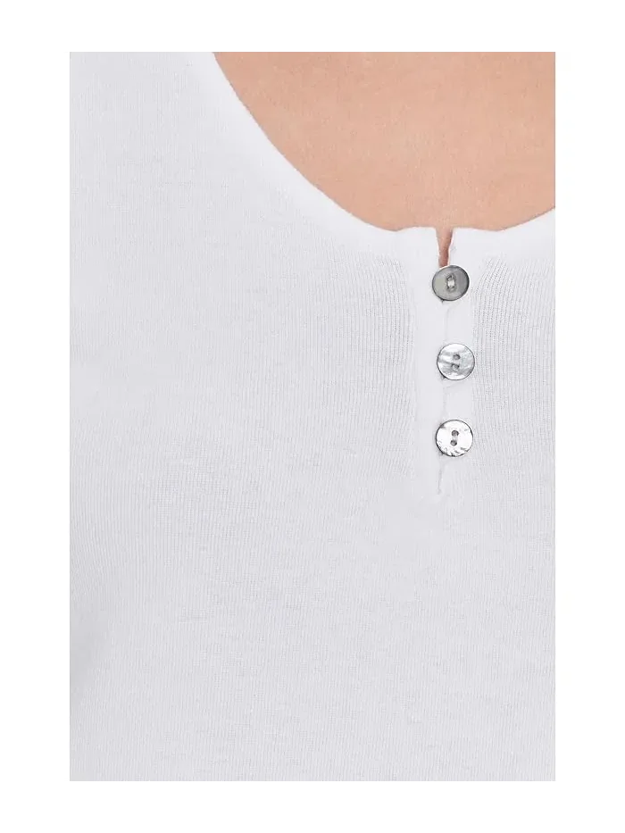 Топ Henley Michael Stars — изображение 5 из 5, белый
