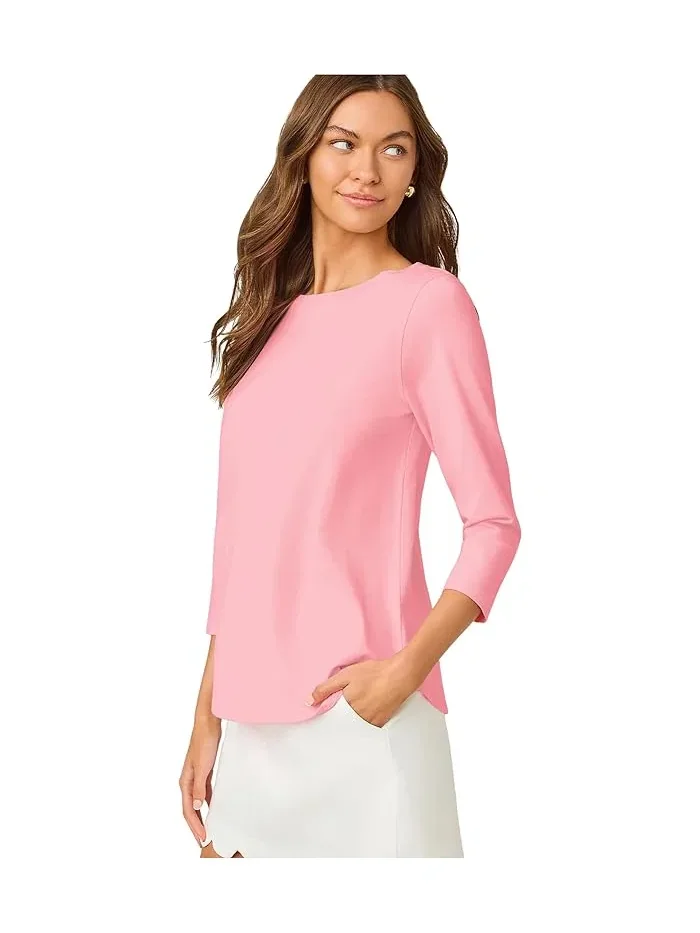 Топ Key West 3/4 рукав Lilly Pulitzer — изображение 3 из 5, розовый