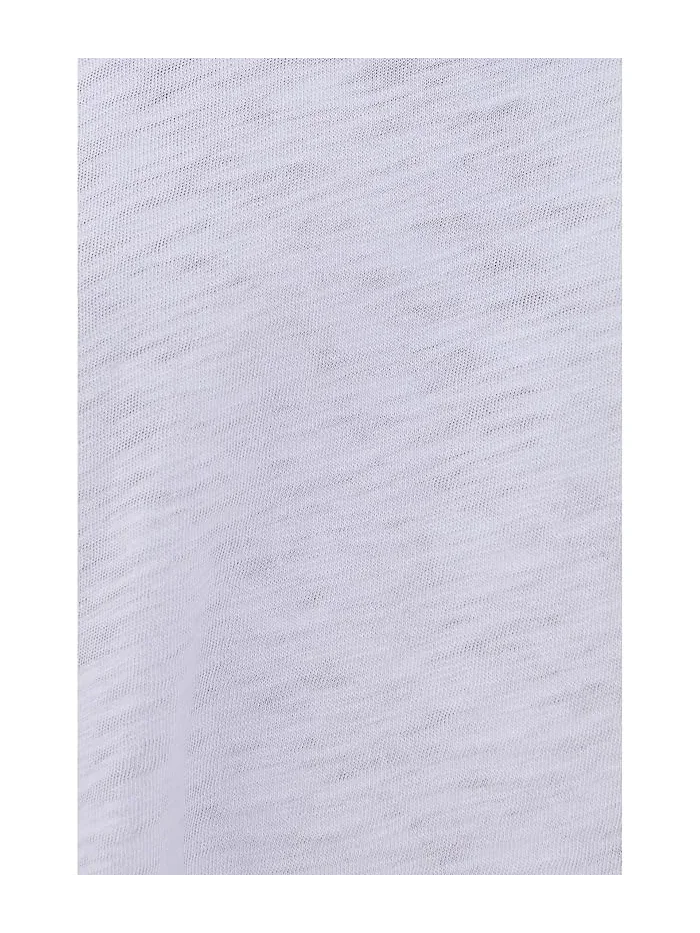 Топ с манжетами свободный крой Cuff Sleeve Boxy Top Lilla P — изображение 5 из 5, белый