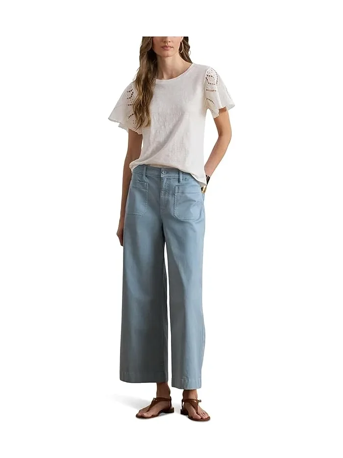 Топ с глазком Lauren Ralph Lauren — изображение 2 из 5, белый
