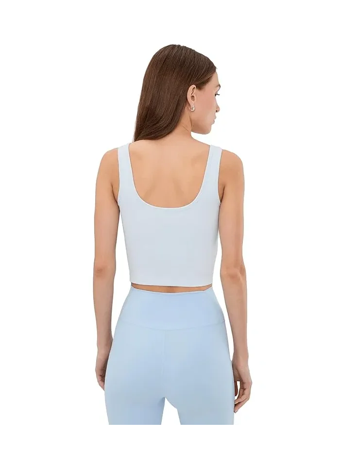 Топ Beyond Yoga Seamless Cropped Tank — изображение 4 из 5, синий