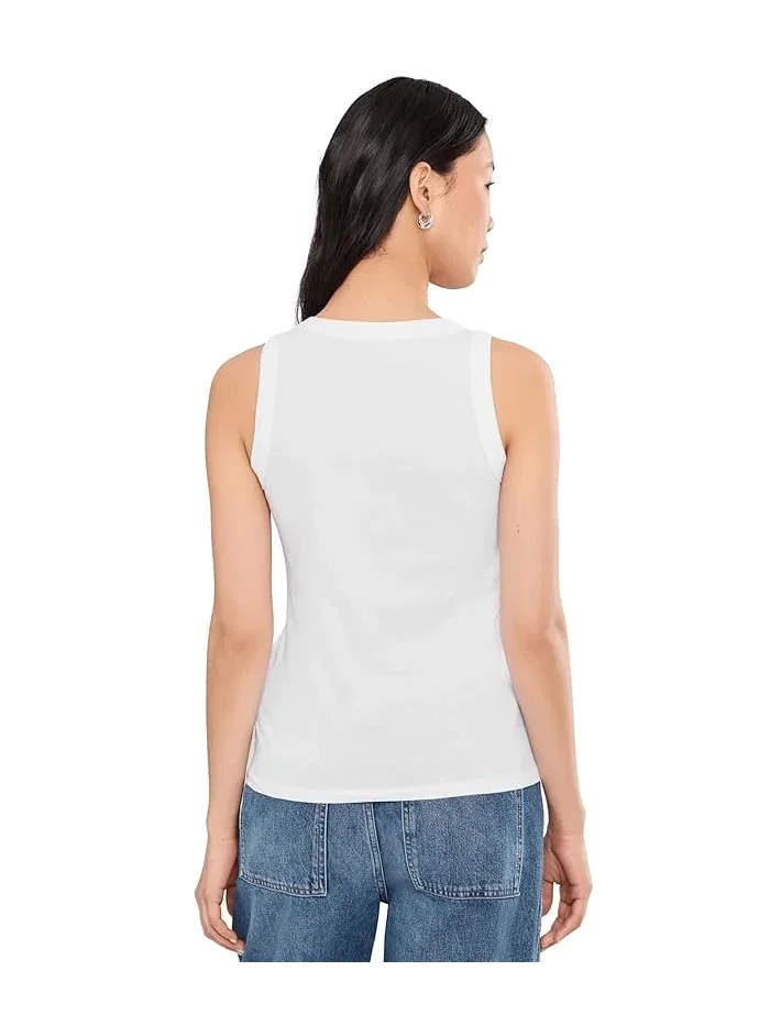 Топ Northside Scoop Tank Madewell — изображение 4 из 5, белый
