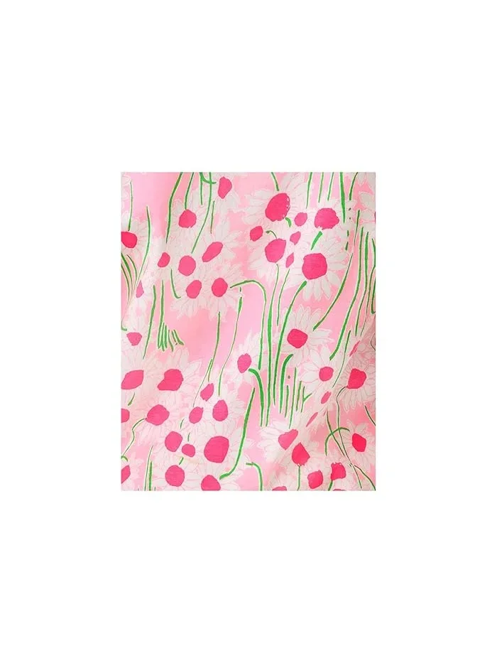 Топ с кружевным вырезом Clairmont 3/4 Sleeved Tri Lilly Pulitzer — изображение 4 из 4, розовый