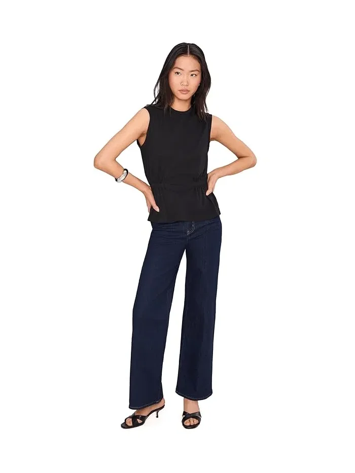 Топ Rochel Peplum Tank Michael Stars — изображение 2 из 5, черный