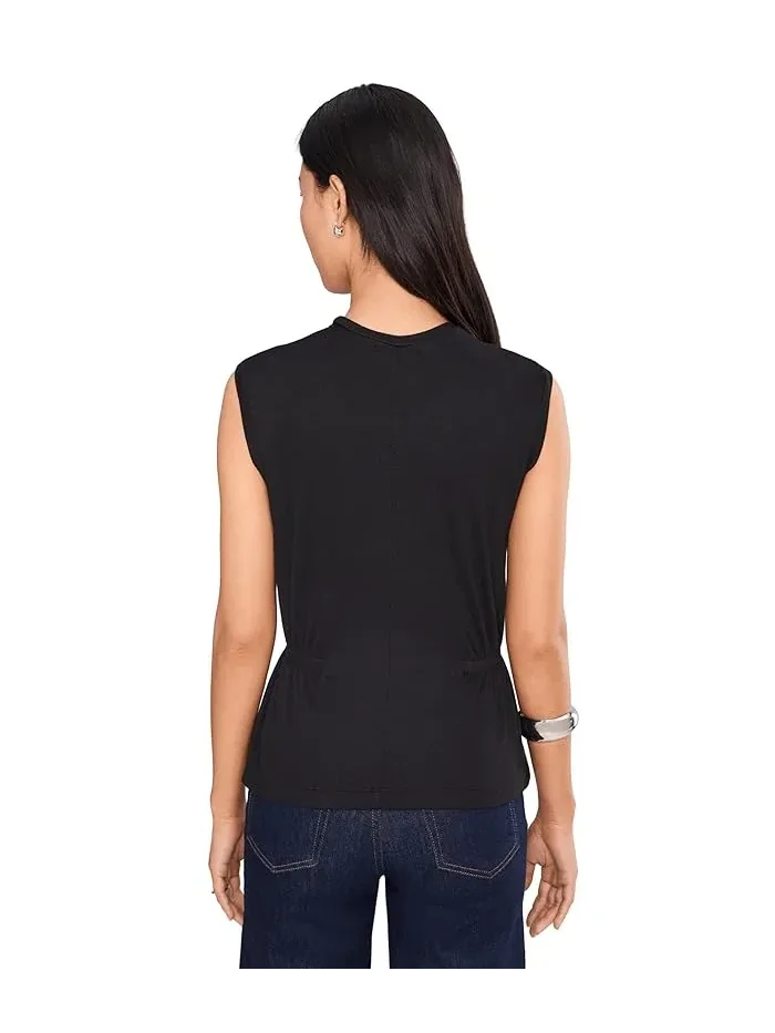 Топ Rochel Peplum Tank Michael Stars — изображение 4 из 5, черный