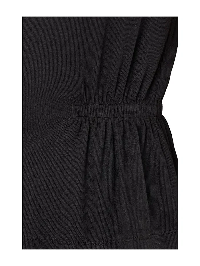 Топ Rochel Peplum Tank Michael Stars — изображение 5 из 5, черный