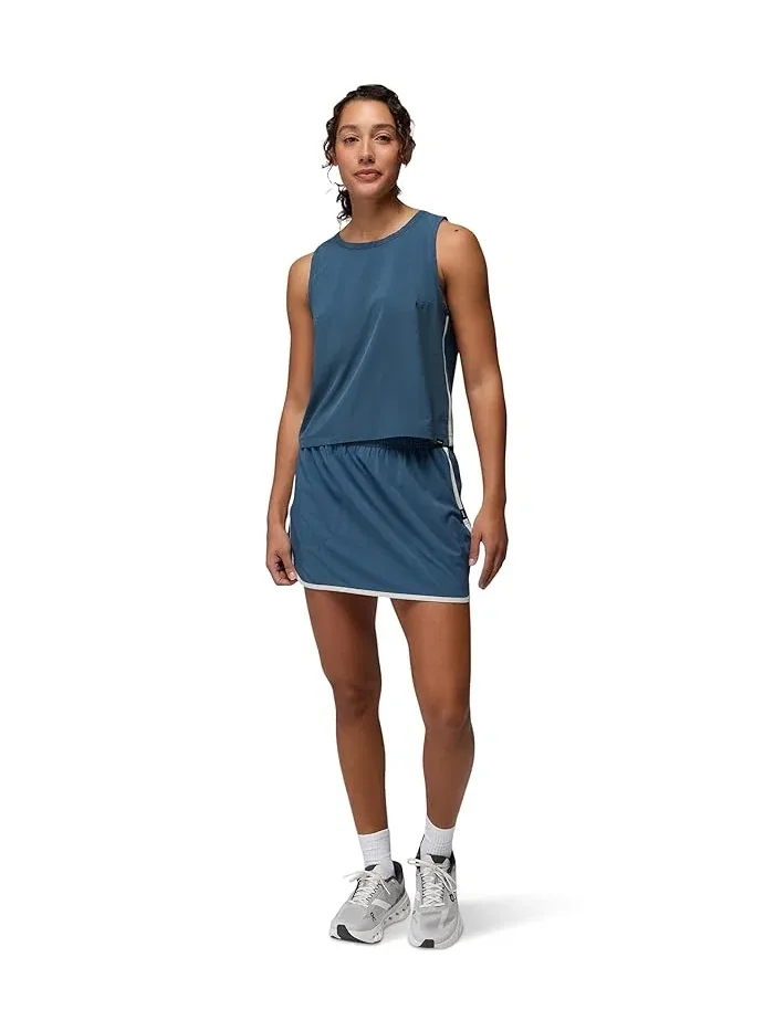 Топ женский Recycled Polyester Railay Tank Prana — изображение 2 из 5, синий