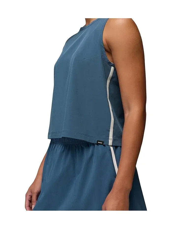 Топ женский Recycled Polyester Railay Tank Prana — изображение 4 из 5, синий