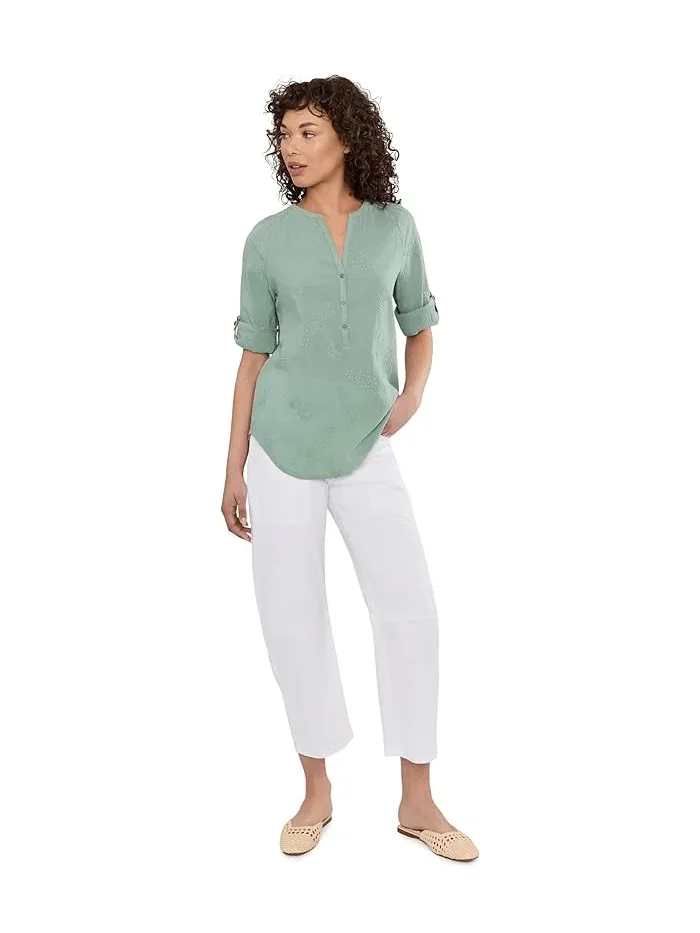 Туника Oasis Tunic II 3/4 Sleeve Royal Robbins — изображение 2 из 5, зеленый