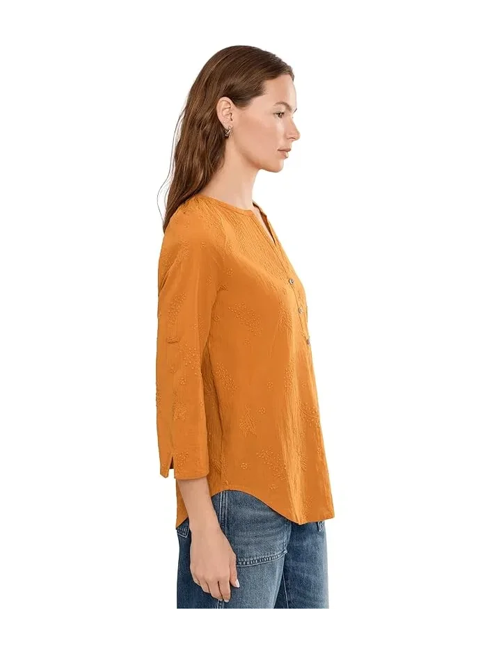 Туника Oasis Tunic II 3/4 Sleeve Royal Robbins — изображение 3 из 5, желтый