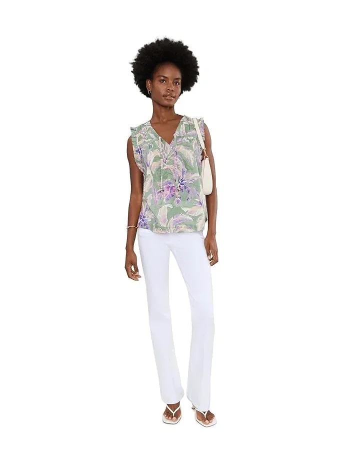 Топ без рукавов с цветочным принтом Norte Bloom Tommy Bahama — изображение 2 из 5, мятный