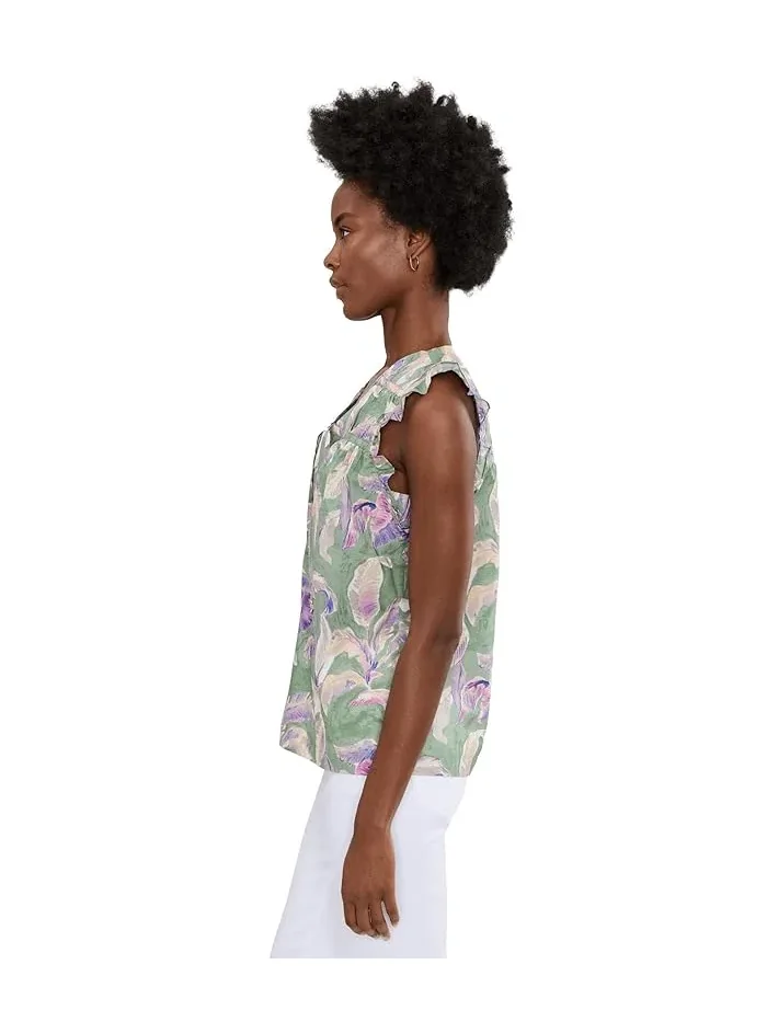 Топ без рукавов с цветочным принтом Norte Bloom Tommy Bahama — изображение 3 из 5, мятный