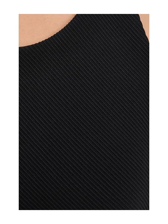 Топ Impulse Ribbed High Neck Beyond Yoga — изображение 5 из 5, черный