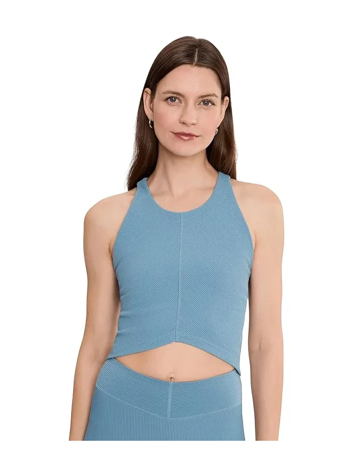 Топ Beyond Yoga Impulse Ribbed High Neck Tank