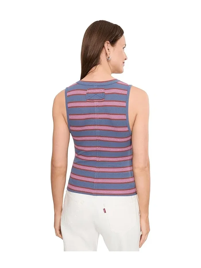 Топ Free People Jamie Henley Stripe — изображение 4 из 5, темно-синий