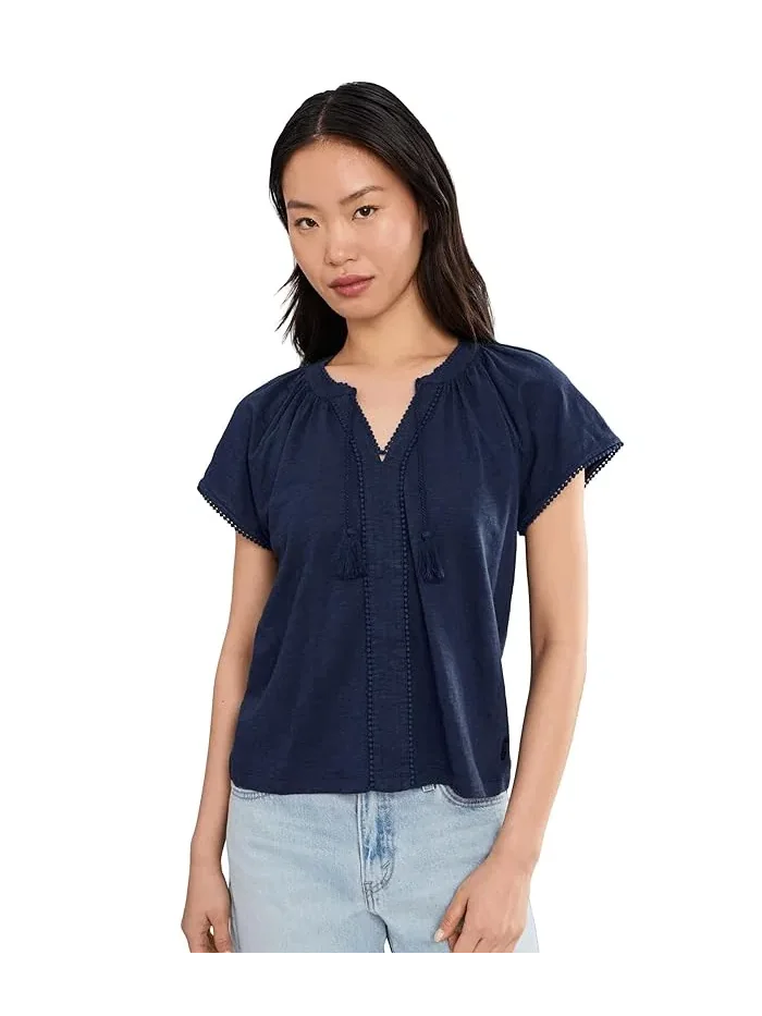 Топ с помпонами Pom Pom Trim Top Tommy Bahama