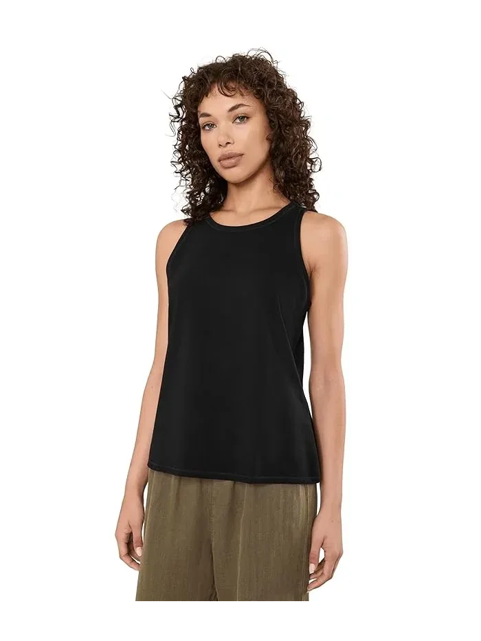 Топ Pima Cotton Stretch Jersey Round Neck Slim Eileen Fisher