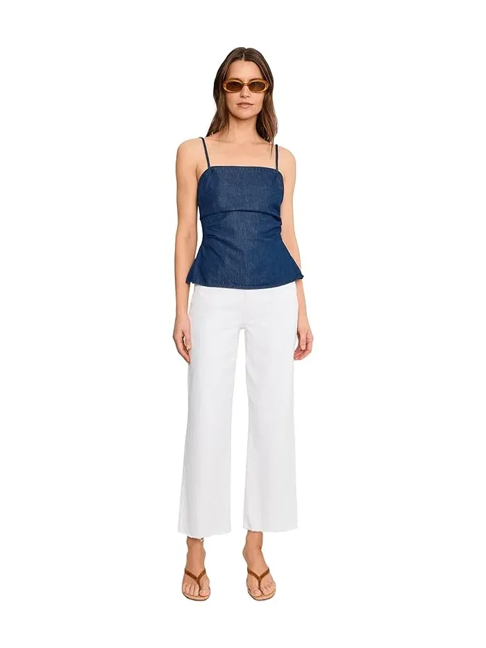Топ Sharona Update Madewell — изображение 2 из 5, синий