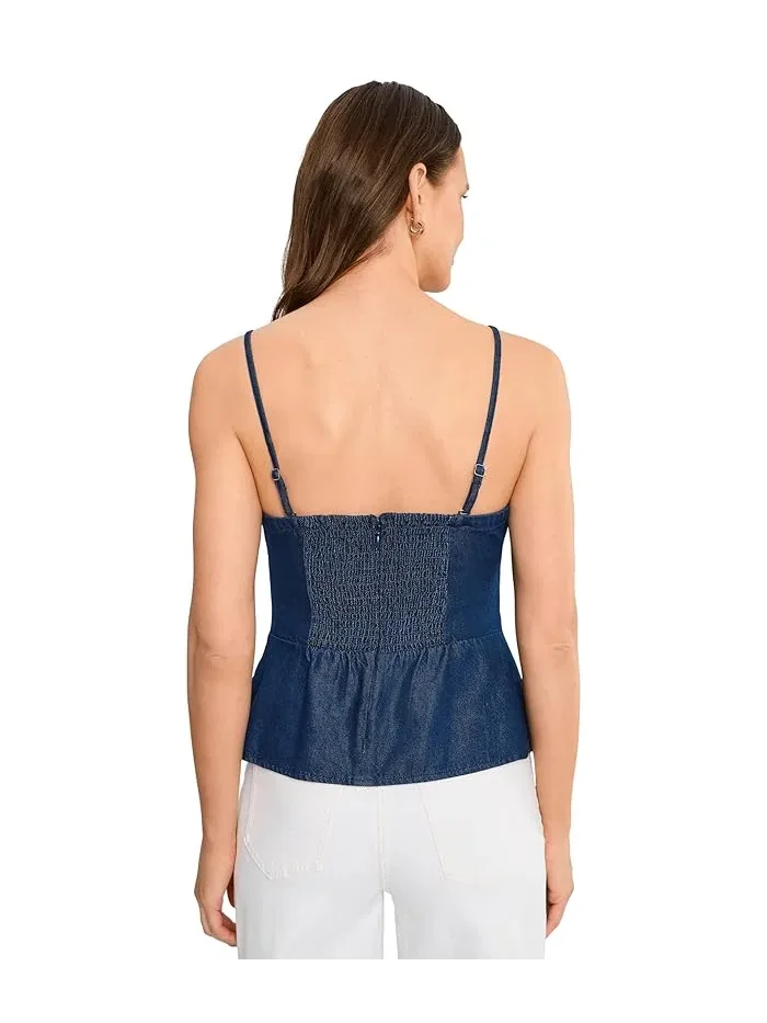 Топ Sharona Update Madewell — изображение 4 из 5, синий