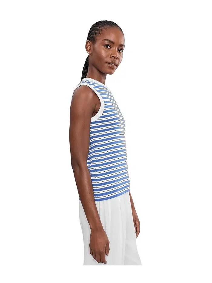 Топ Ribbed Shell Tank Madewell — изображение 3 из 5, синий