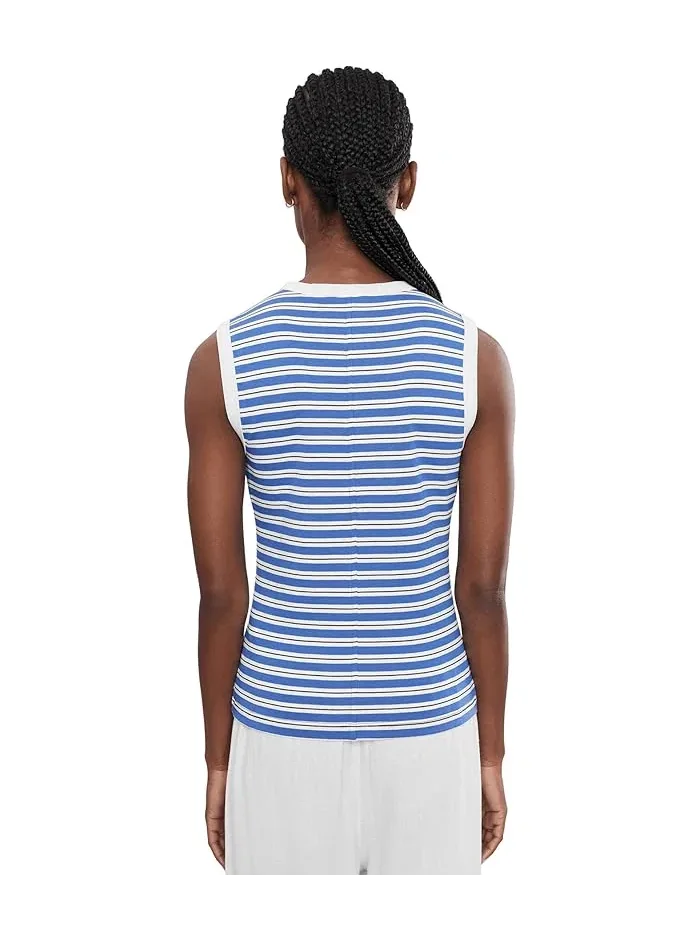 Топ Ribbed Shell Tank Madewell — изображение 4 из 5, синий