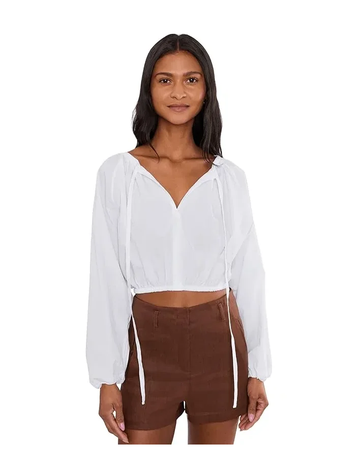 Топ Faherty Coastal Poplin Nera